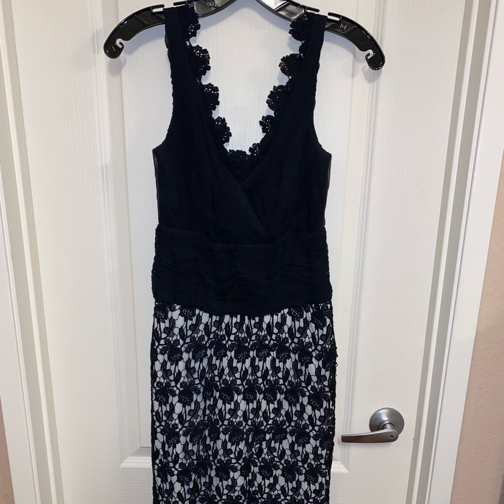 Tadashi black white dress